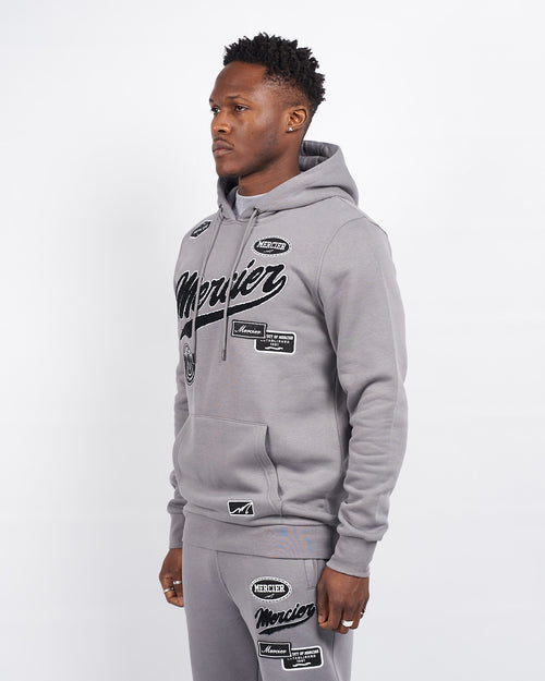 Steel Grey Teams Badge Sudadera con capucha