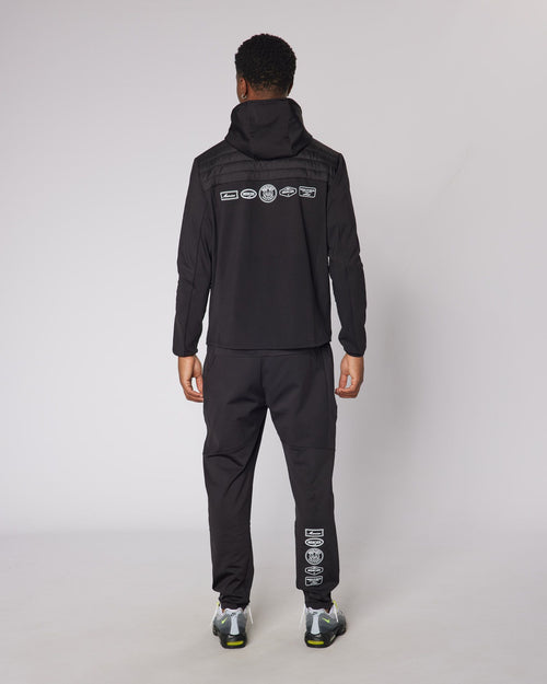 Black Dynamic Reflective Track Pants