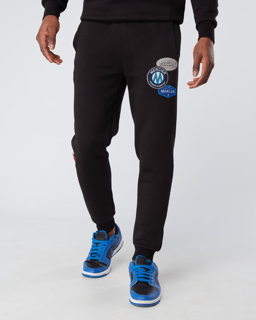 Mercier E Badge Jogger Nero.