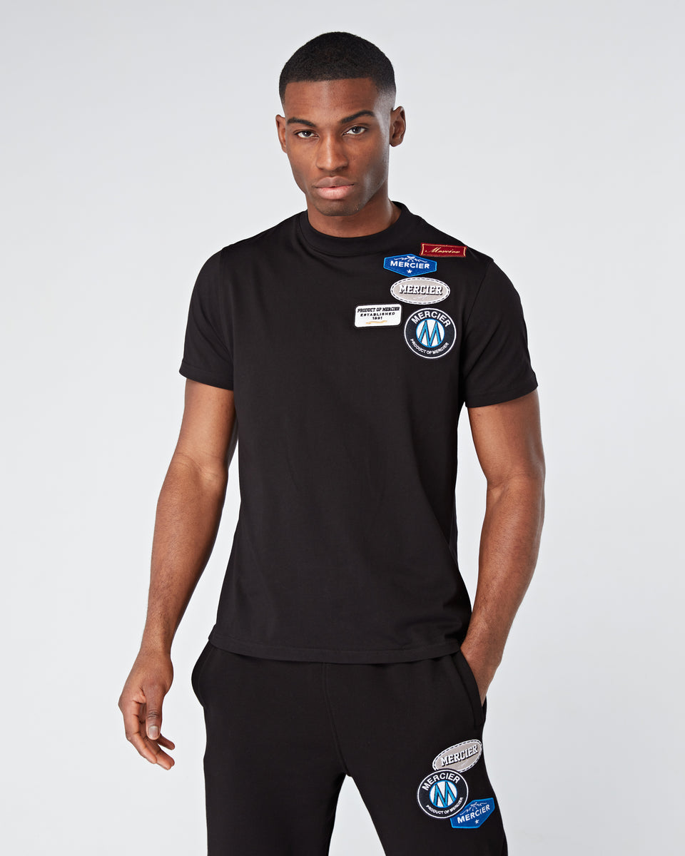 Black Mercier OG Badge Tshirt – MERCIER