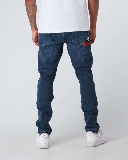 Blue Mercier E Jeans Distintivo