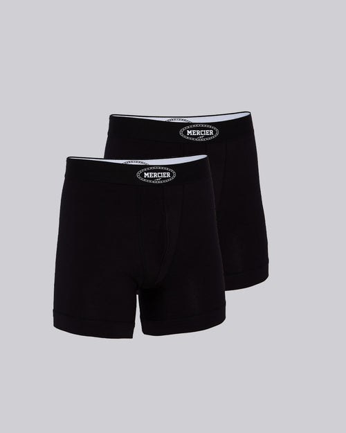 Mercier 2PK pantaloncini casa boxer nero